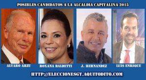 Candidatos a Alcalde