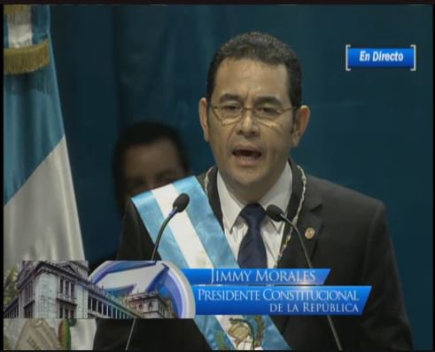 Discurso Oficial de Jimmy Morales