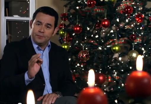 Jimmy Morales Navidad