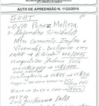 Alejandro Sinibaldi Supuestamente Recibio Dinero de Petrobras