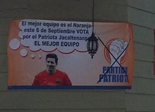 Lionel Messi Apoya al Partido Patriota