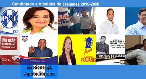Candidatos a la Alcaldía de Fraijanes