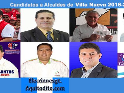 Candidatos a la Alcaldía de Villa Nueva