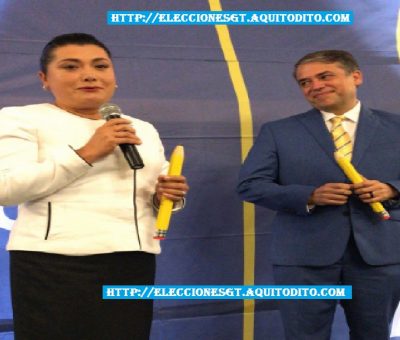 El Partido Prosperidad Ciudadana Proclama a su Binomio Presidencial Edwin Escobar y Blanca Odilia Alfaro
