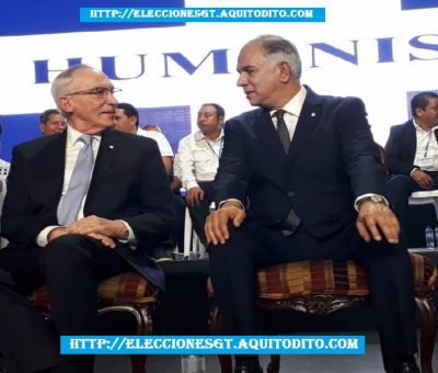 Partido Humanistas Proclama a su Binomio Presidencial conformado por Edmond Mulet y Jorge Pérez para las Elecciones 2019