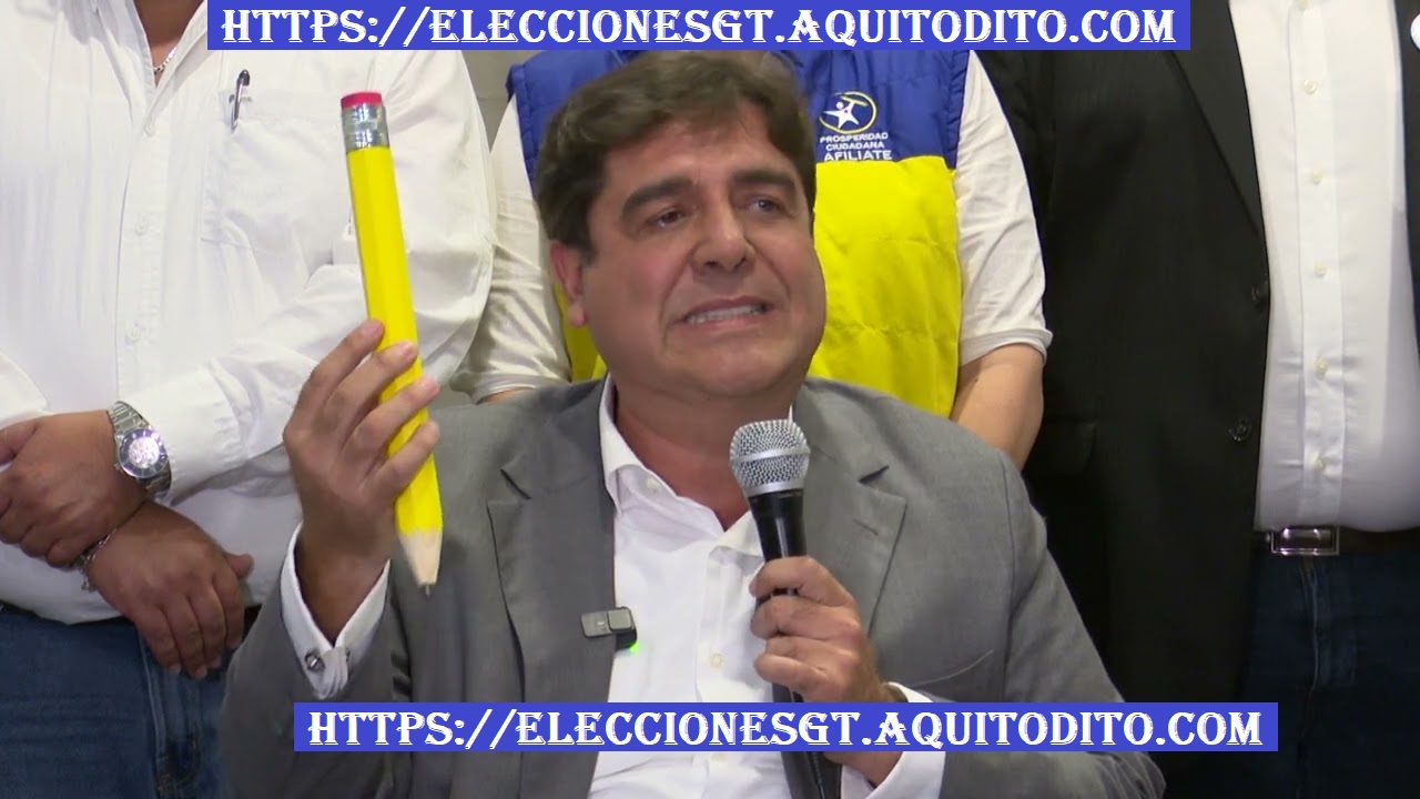 Carlos Pineda llega al partido Prosperidad Ciudadana y desplazó a Antonio Malouf Elecciones 2023