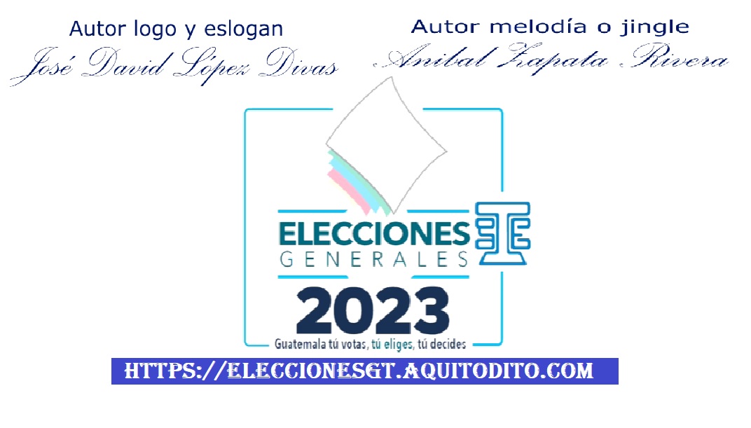 TSE presenta logotipo, eslogan y melodía de las Elecciones Generales 2023