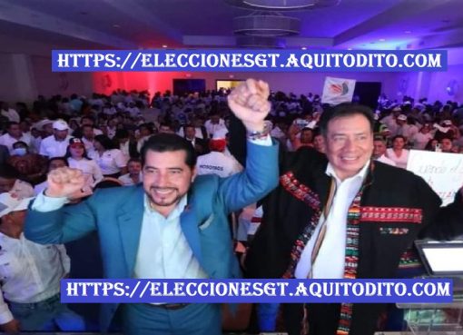 binomio presidencial a Rudy Guzmán y Diego González Partido Nosotros