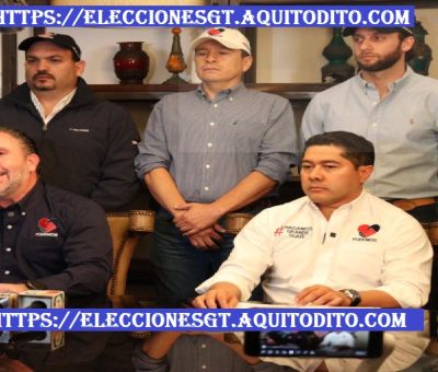 Roberto Arzú acudió al TSE para solicitar que lo inscriban como candidato presidencial