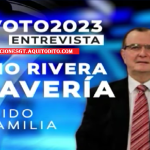 ENTREVISTA a Julio Rivera Clavería Candidato Presidencial del Partido MI FAMILIA Elecciones 2023