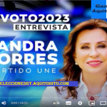 Entrevista a Sandra Torres Candidata a Presidente Con el Partido UNE Elecciones 2023