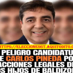 Dan Trámite a Amparo en contra de Carlos Pineda y su Candidatura a la Presidencia