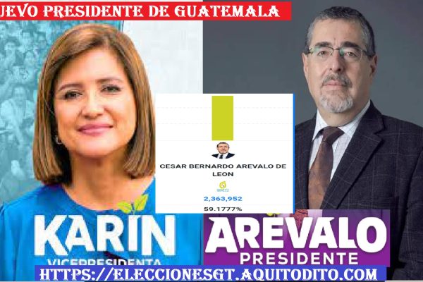 Bernardo Arévalo Nuevo Presidente de Guatemala en las Elecciones 2023